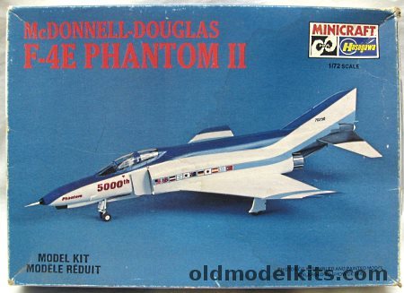 Hasegawa 1/72 McDonnell-Douglas F-4E - 5000th Phantom II and  36TFW 22TFS 1976 Bi-Centennial Markings, 1085 plastic model kit